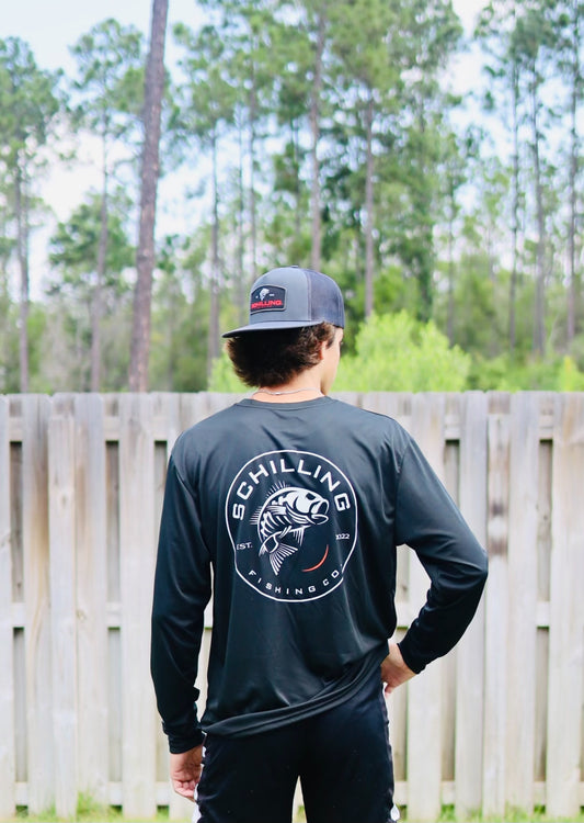 Black performance shirts