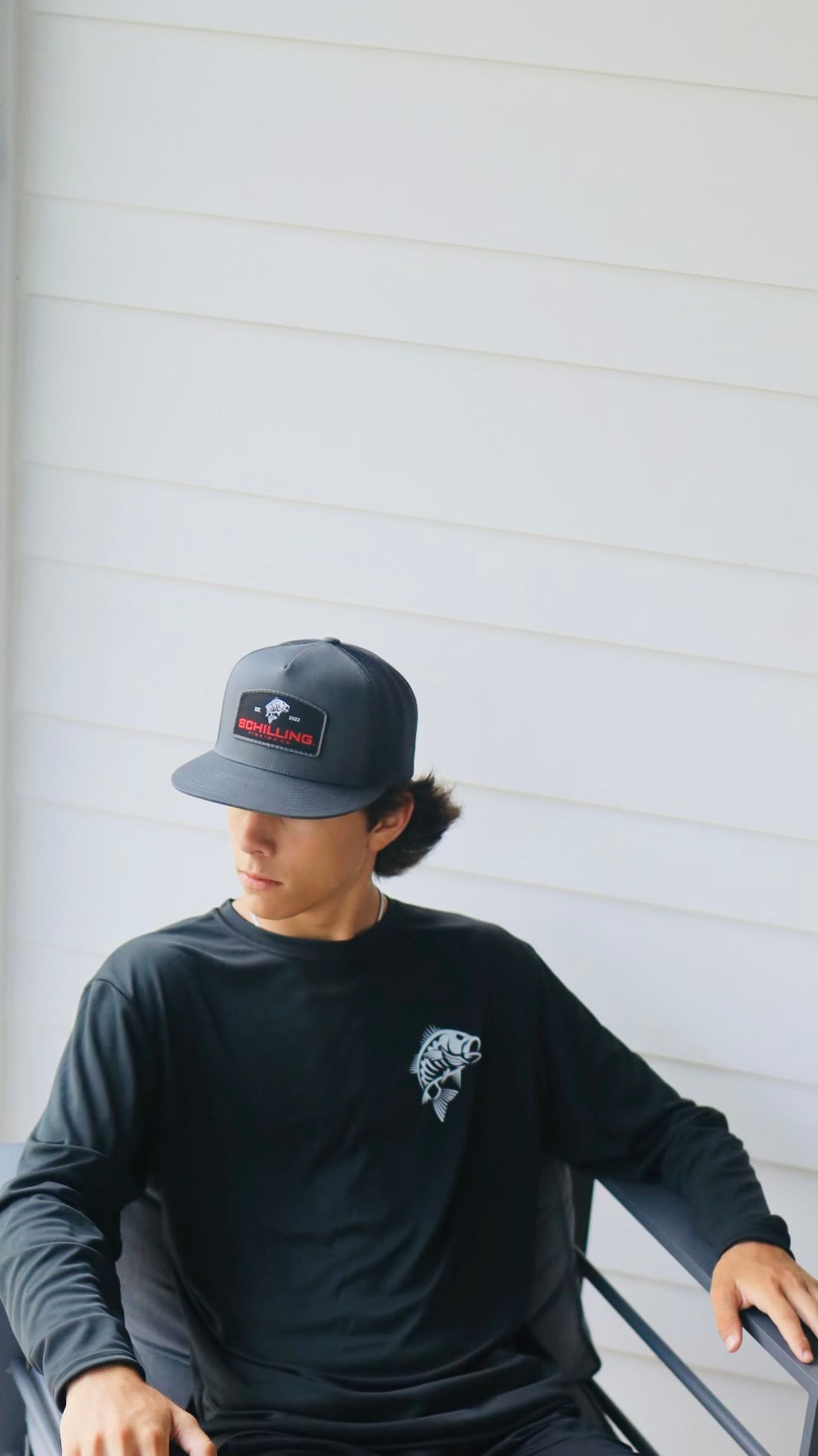 Black performance shirts