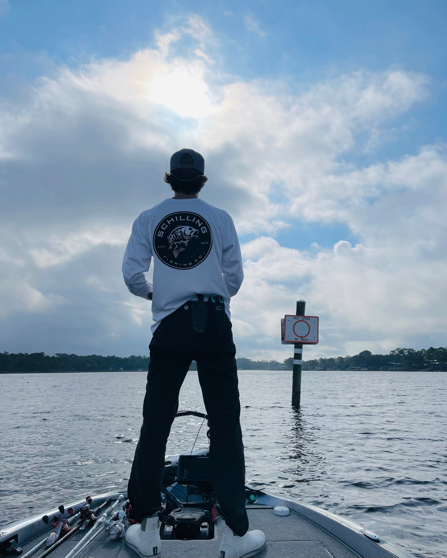 White performance shirt